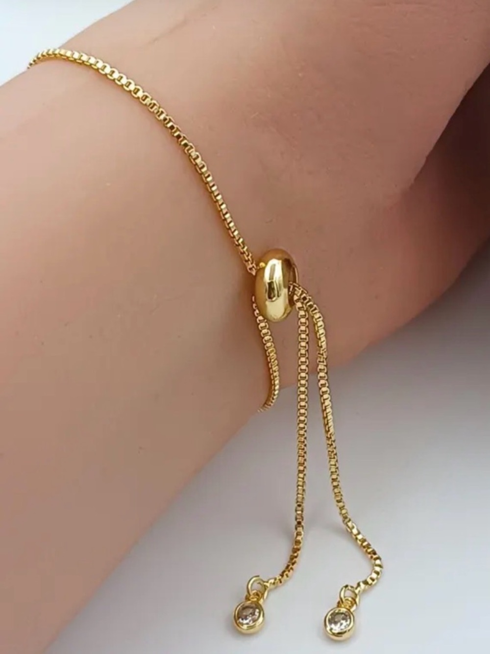 Gold Bee Pendant Necklace - Picture 6 of 9